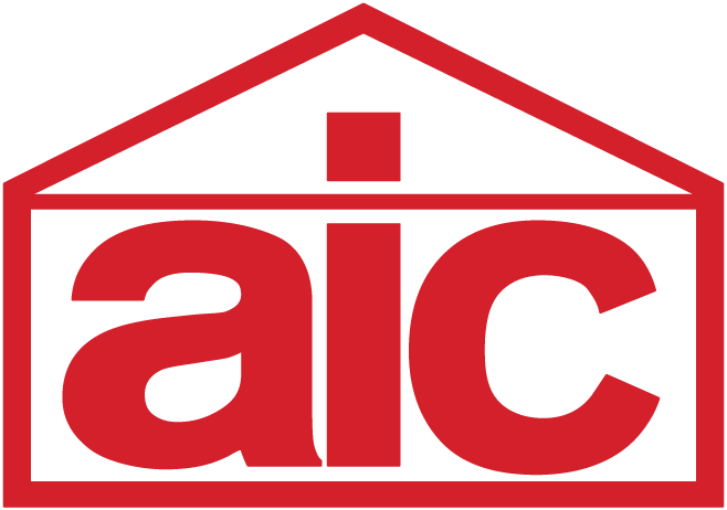 aic | associazione italiana case - logo red